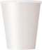 BRIGHT WHITE 8 X 270ML (9OZ) PAPER CUPS